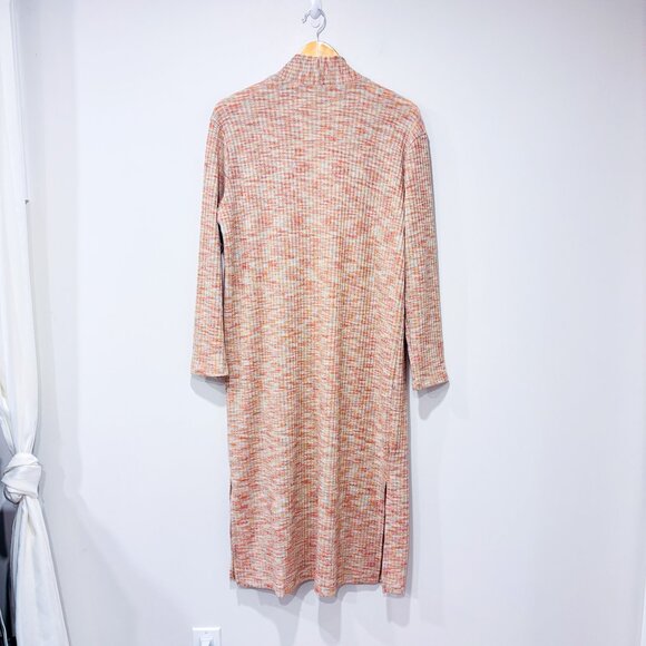 OLIVIA & VIVIAN Long Open Front Multicolor Cardigan Sweater | Medium * - Picture 2 of 8